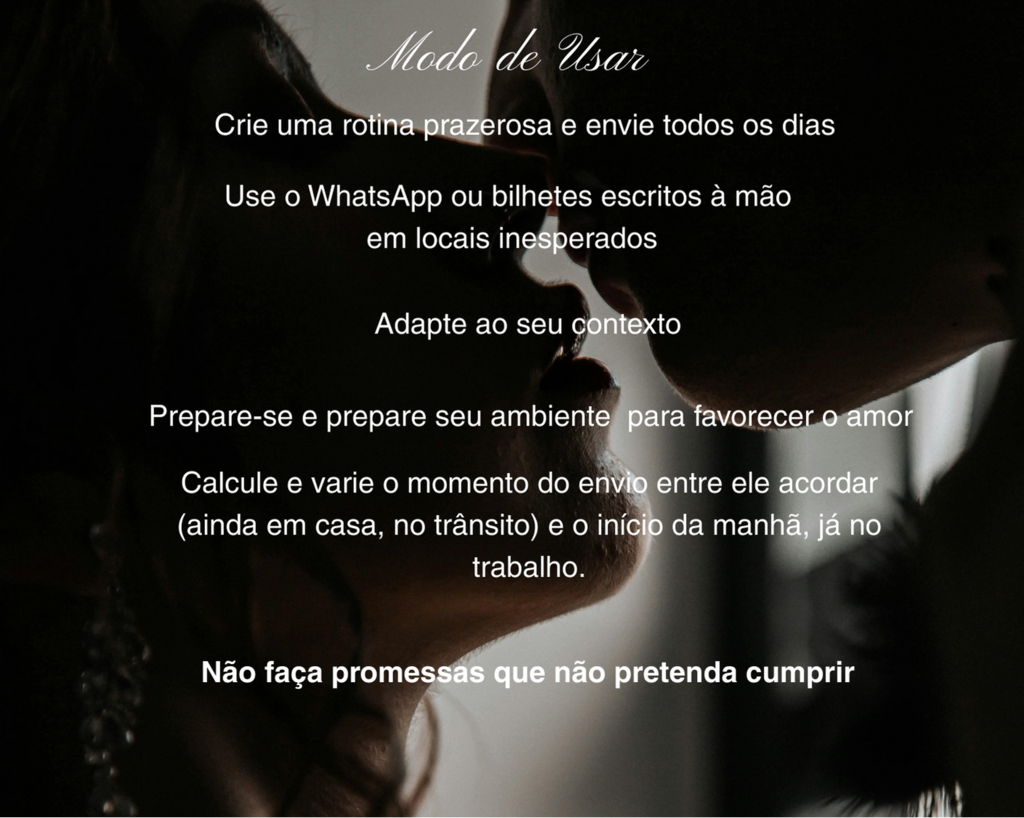 365 Sussurros Matinais - Mensagem sexy WhatsApp para Aquecer o Casamento